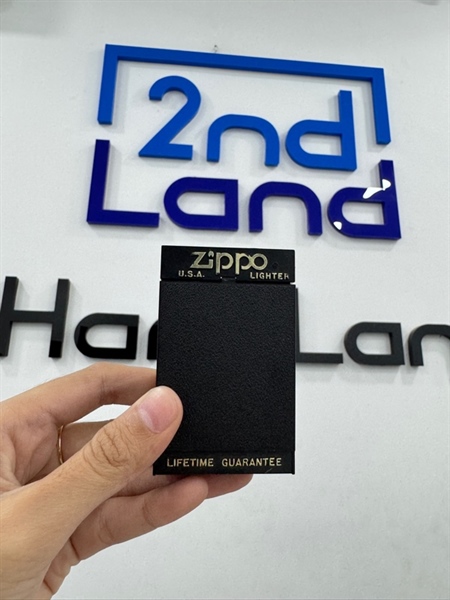 Zippo Slim Hang loose Hawaii 08/1991 - Màu bạc - Ngoại hình 98% - Box