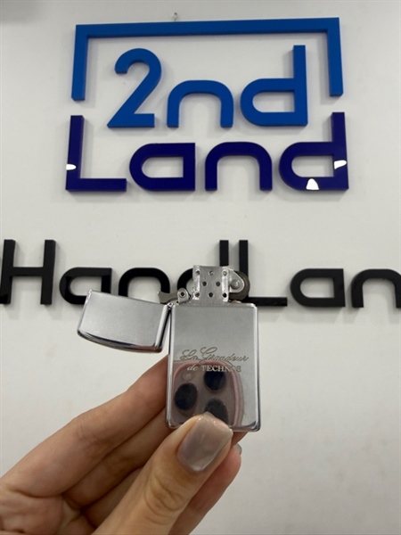 Zippo Slim La Grandeur De Technos 11/1988 - Màu bạc - Ngoại hình 97% - Body 1