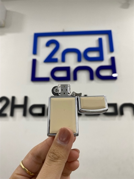 Zippo Slim Saipan 01/1993 - Màu bạc - Ngoại hình 98% - Body 2