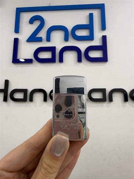 Zippo Slim Saipan 03/1993 - Màu bạc - Ngoại hình 97% - Body