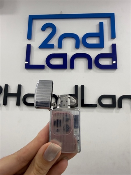 Zippo Slim sọc 1979 - Màu bạc - Ngoại hình 97% - Body 1
