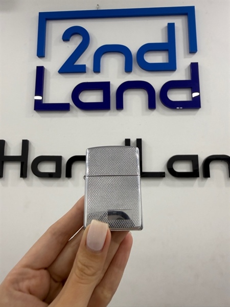 Zippo sọc lưới 11/2000 - Màu bạc - Ngoại hình 98% - Body
