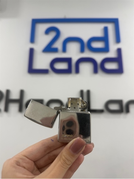 Zippo Ti Coating 12/2005 - Màu bạc - Ngoại hình 97% - Trầy xước - Body 1