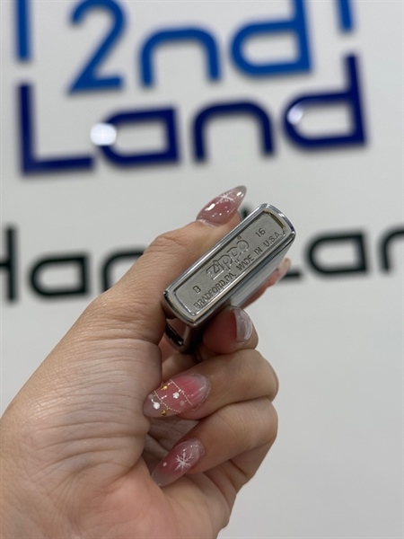 Zippo US Navy - Màu bạc - Ngoại hình 98% - Kèm box 3