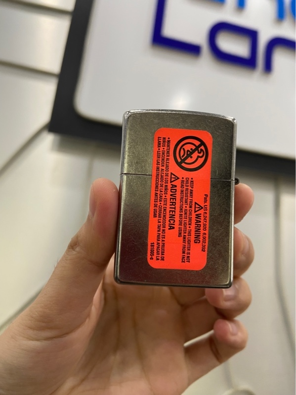 Zippo USA 207 Regular Street Chrome - Màu bạc - Rep 1:1 - Newseal