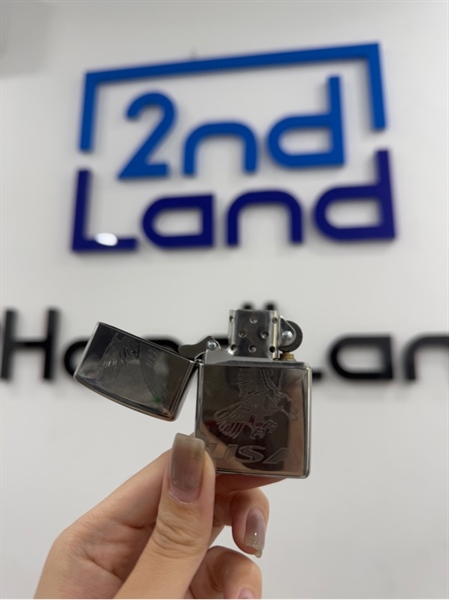 Zippo USA Eagle 2019 - Màu bạc - Ngoại hình 98% - Hết xăng - Body 1