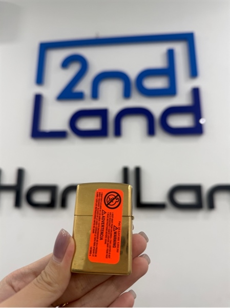 Zippo USA T2/2025 - Màu vàng - Ngoại hình 98% - Kèm box 2