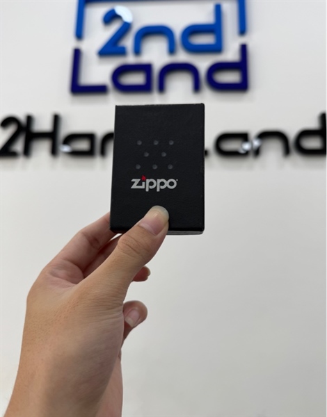 Zippo Wire Mesh Pink Gold Etching Regular 05/2023 - Màu đồng - Ngoại hình 98% - Kèm Box 3