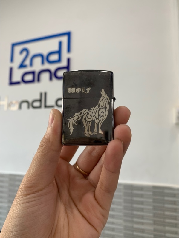 Zippo Wolf - Màu đen - Ngoại hình: 98% - Body