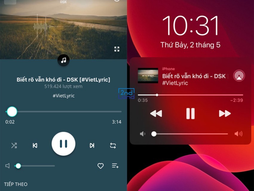 App nghe nhạc YouTube khi tắt màn hình iOS 2