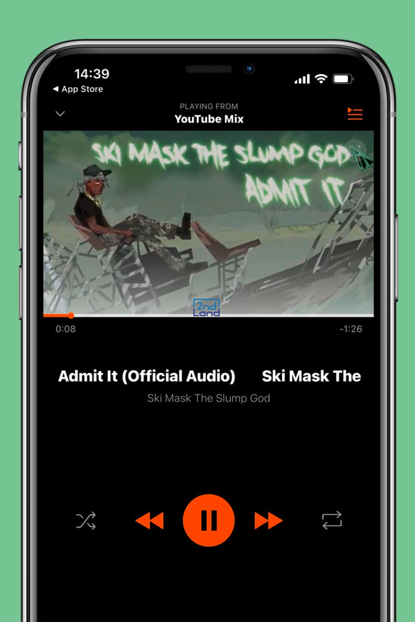 App nghe nhạc YouTube khi tắt màn hình iOS 10