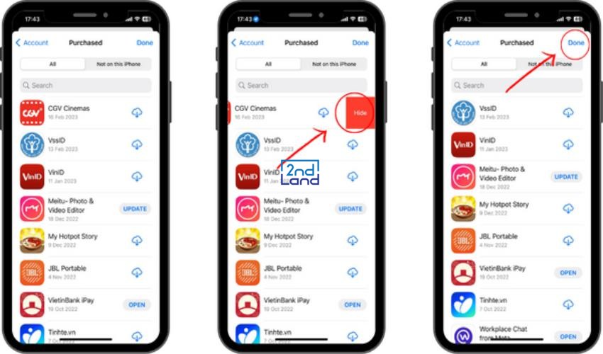 Cách ẩn ứng dụng trên iphone 6
