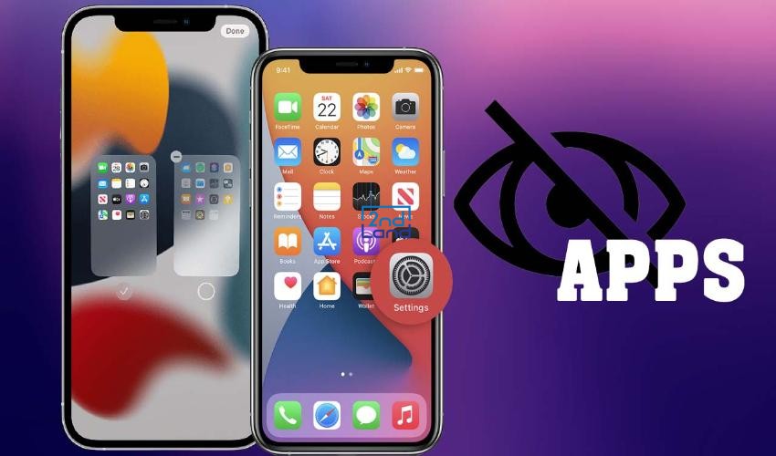 Cách ẩn ứng dụng trên iphone 2