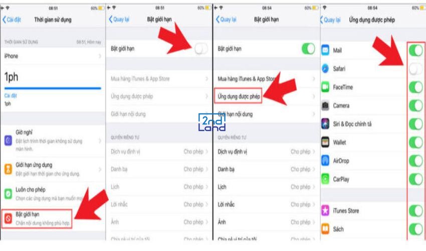 Cách ẩn ứng dụng trên iphone