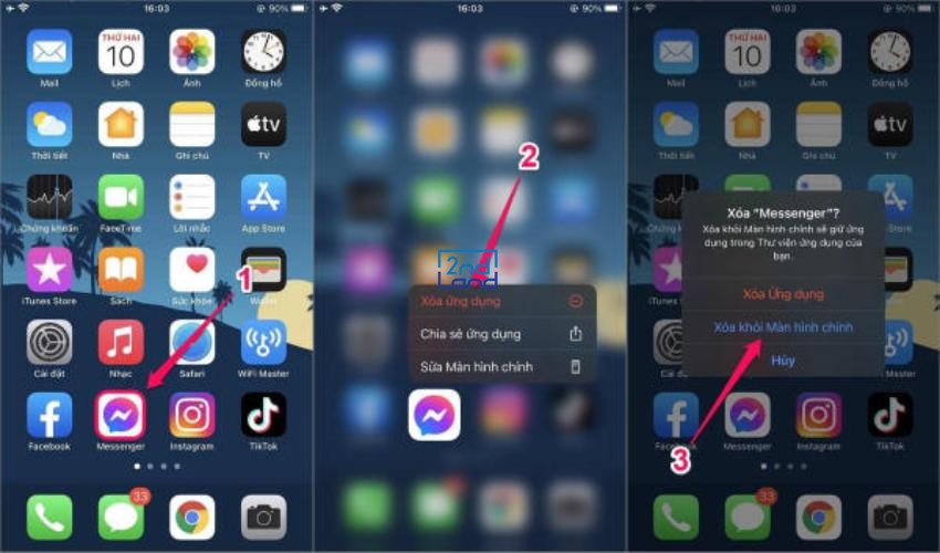 Cách ẩn ứng dụng trên iphone