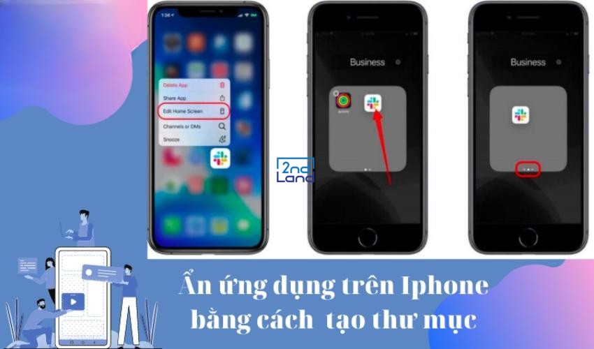 Cách ẩn ứng dụng trên iphone