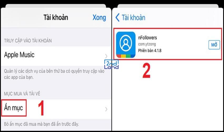 Cách ẩn ứng dụng trên iphone 2