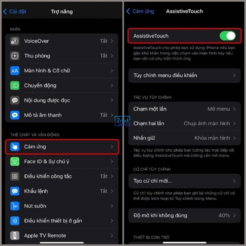 Cách bật nút home ảo 6
