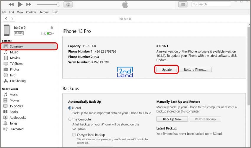 Cách cập nhật ios 6