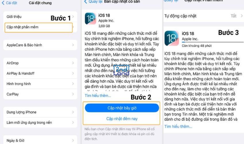 Cách cập nhật ios 2