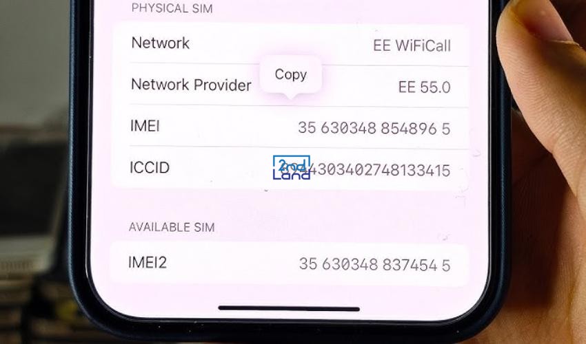 Cách check IMEI iPhone 2
