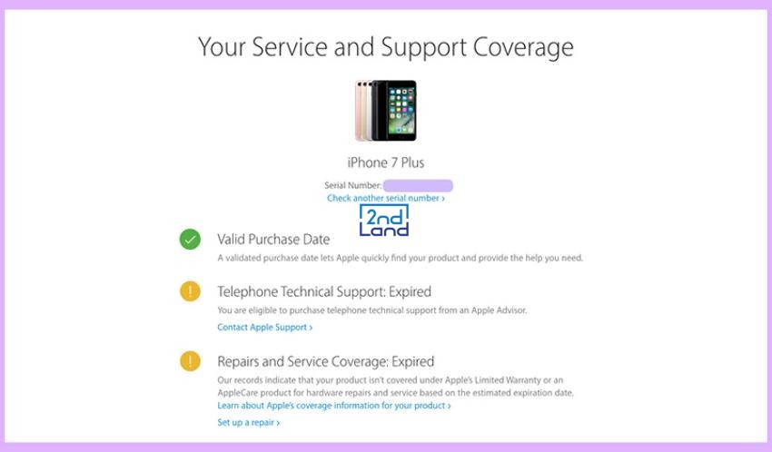 Cách check IMEI iPhone 2