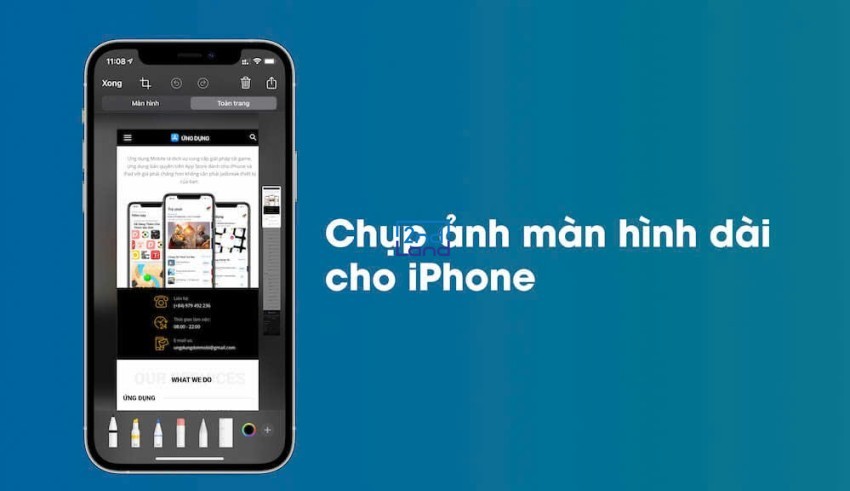 Cách chụp ảnh màn hình dài trên iPhone 2