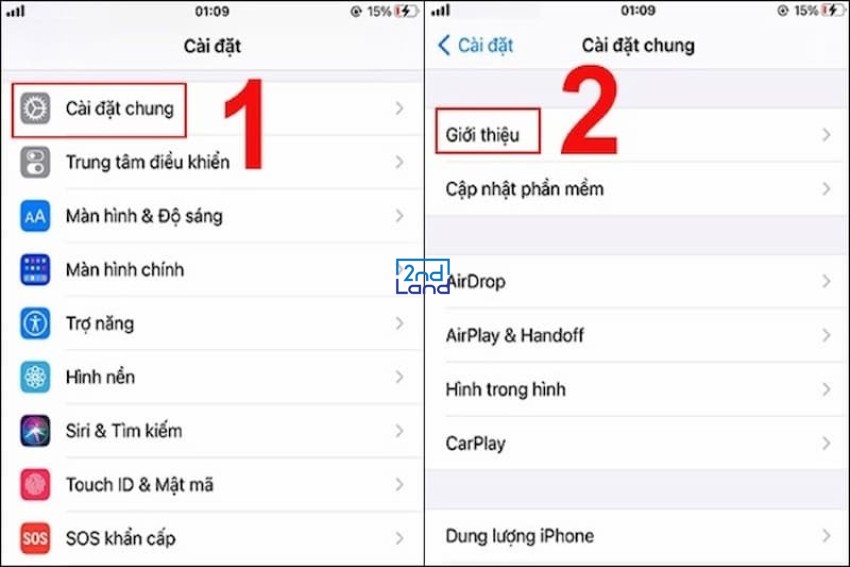 Cách đổi tên iPhone 8