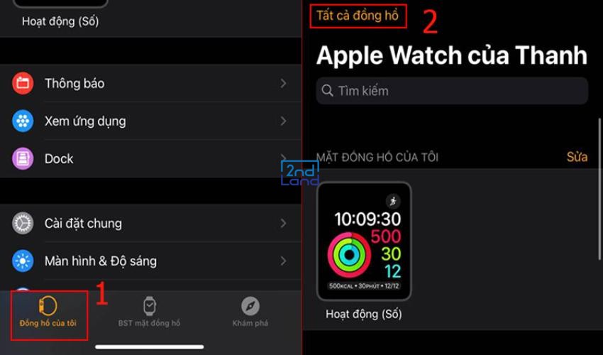Cách kết nối Apple Watch 10