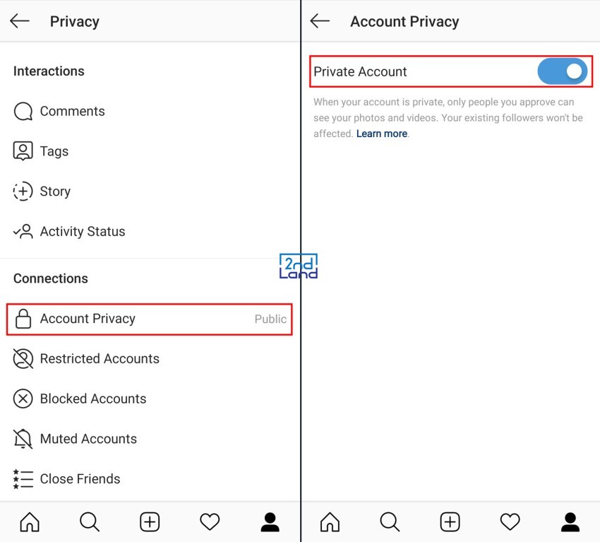 Cách khoá trang cá nhân 16