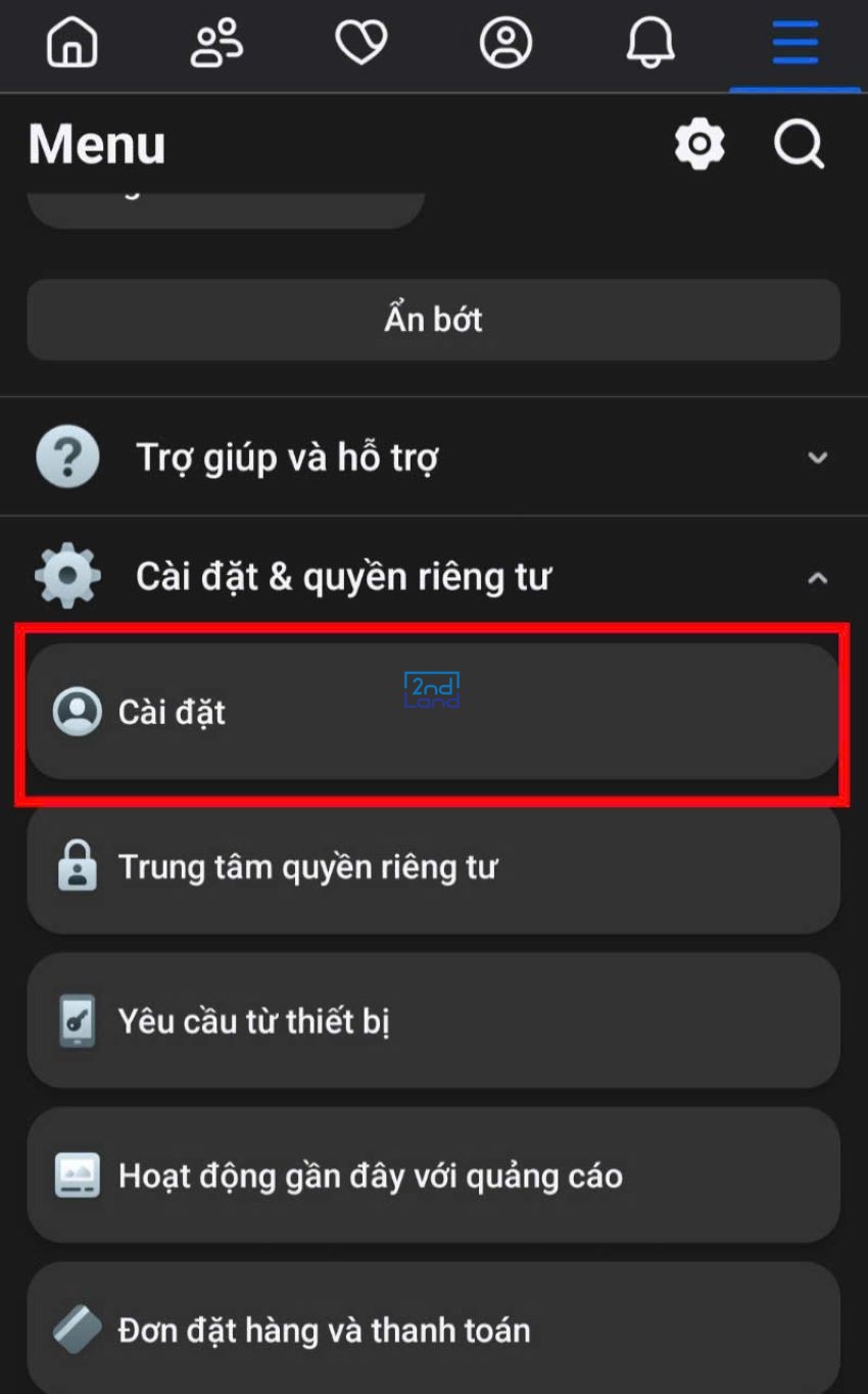 Cách khoá trang cá nhân 6