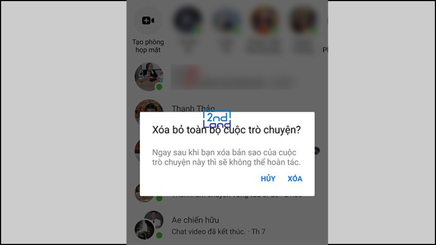 Cách khôi phục tin nhắn Messenger 2