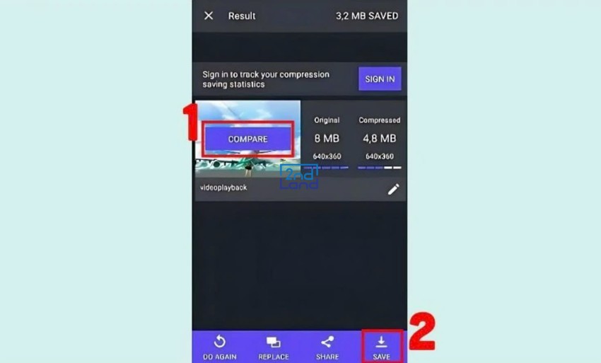 Cách nén video trên điện thoại 10