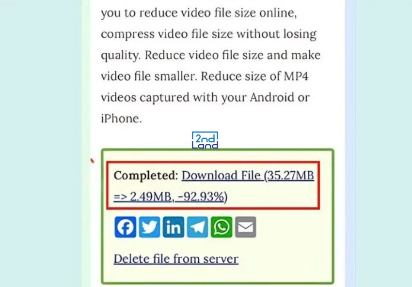 Cách nén video trên điện thoại 6