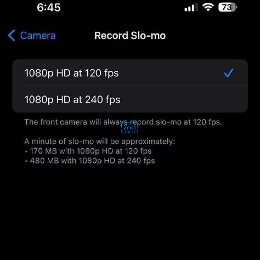 Cách quay video slow motion iPhone 2