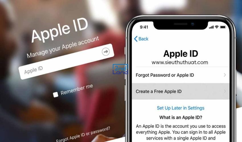 Cách tạo id apple 2