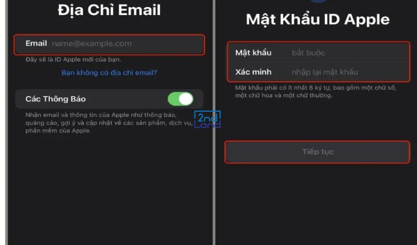 Cách tạo id apple 4