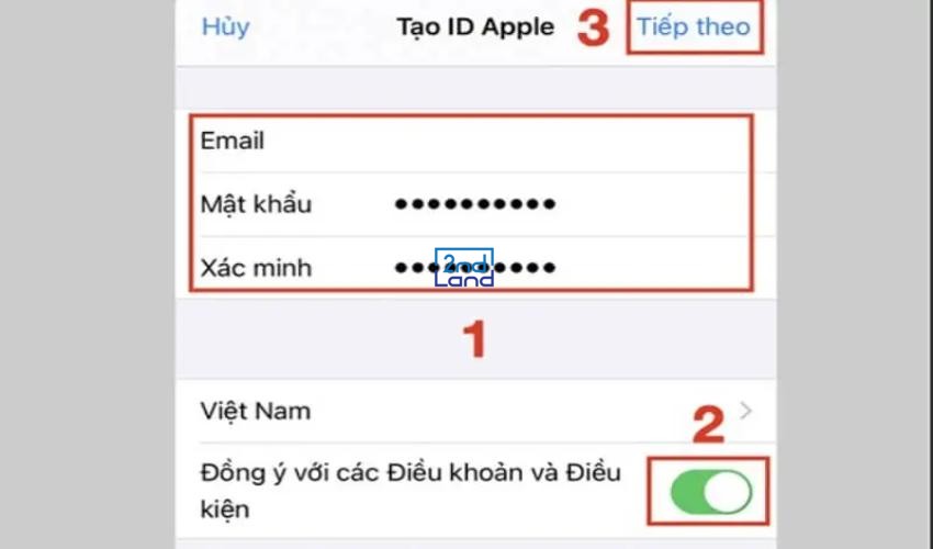 Cách tạo id apple 8