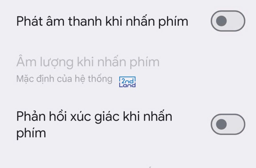 Cách tắt âm thanh bàn phím 10