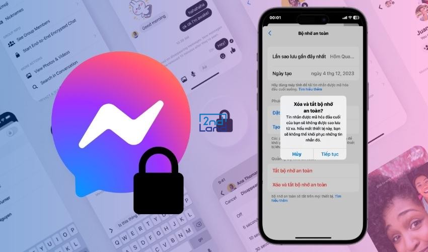 Cách tắt mã hóa đầu cuối trên Messenger