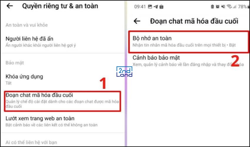 Cách tắt mã hóa đầu cuối trên Messenger 12