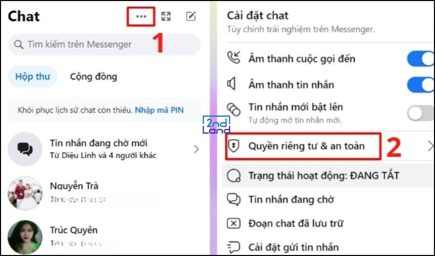 Cách tắt mã hóa đầu cuối trên Messenger 18