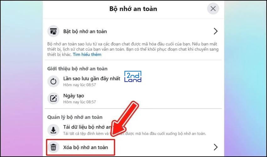 Cách tắt mã hóa đầu cuối trên Messenger 22
