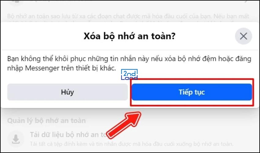 Cách tắt mã hóa đầu cuối trên Messenger 24