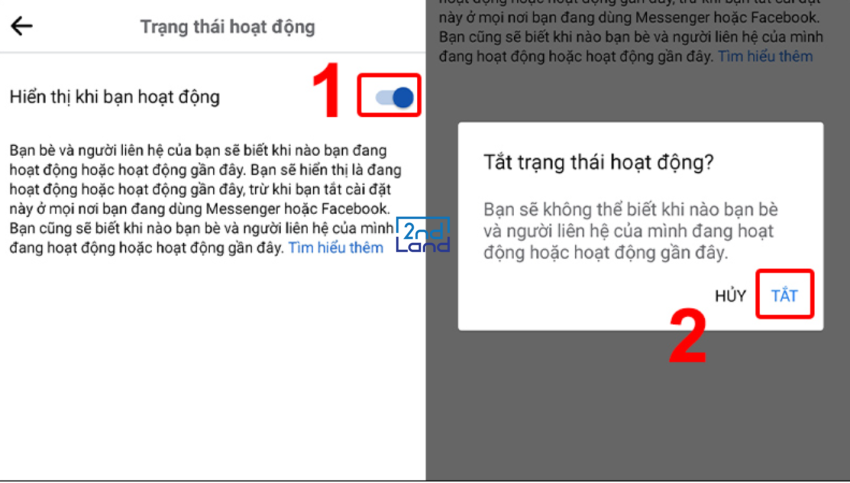 Cách tắt trạng thái hoạt động trên Facebook 8