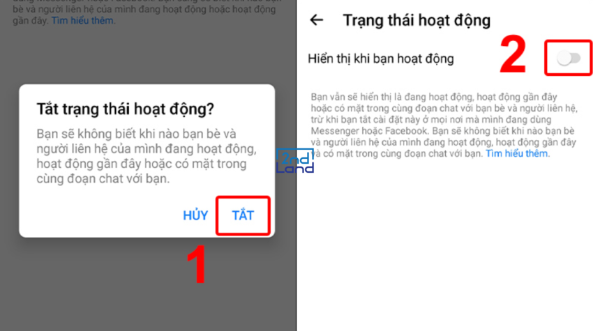 Cách tắt trạng thái hoạt động trên Facebook 14