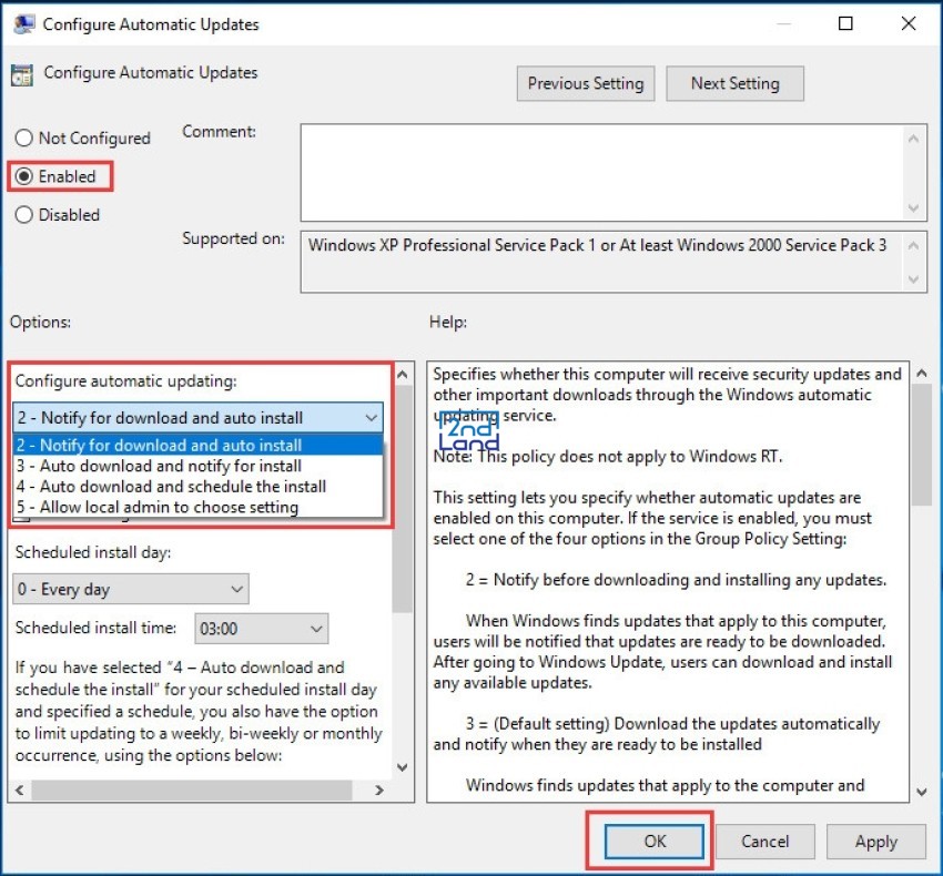 cách tắt update win 10 4