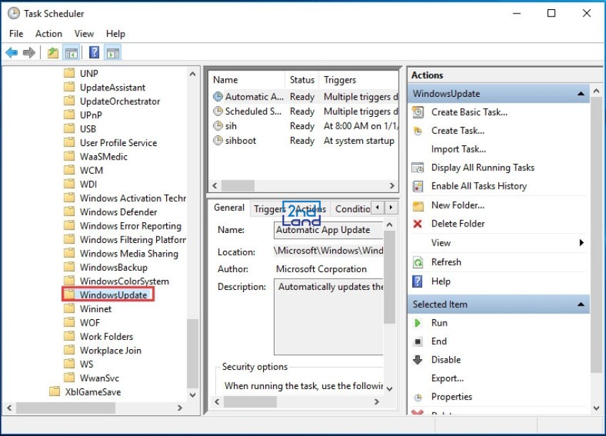 cách tắt update win 10