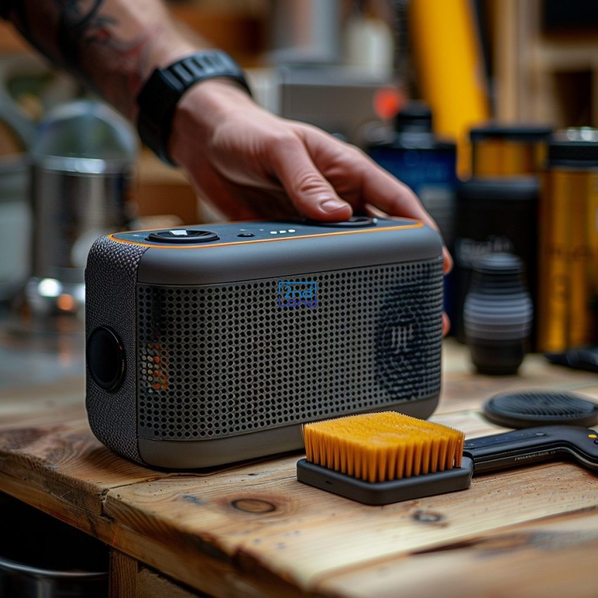 Cách vệ sinh loa bluetooth 6
