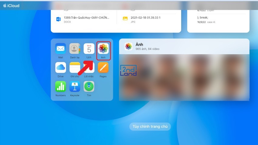 Cách xóa ảnh trên icloud 2